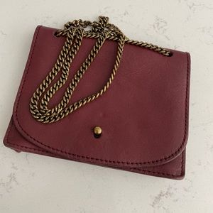 Madewell Burgundy Handbag